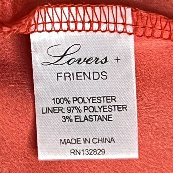 Lovers & Friends Red Crocheted Lace Overlay Dress with Cutouts~ Size Sm~PERFECT! - Picture 5 of 7